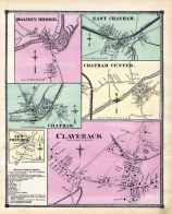 Malden Bridge, East Chatham, Chatham Center, Chatham 002, New Concord, Claverack 002, Columbia County 1873